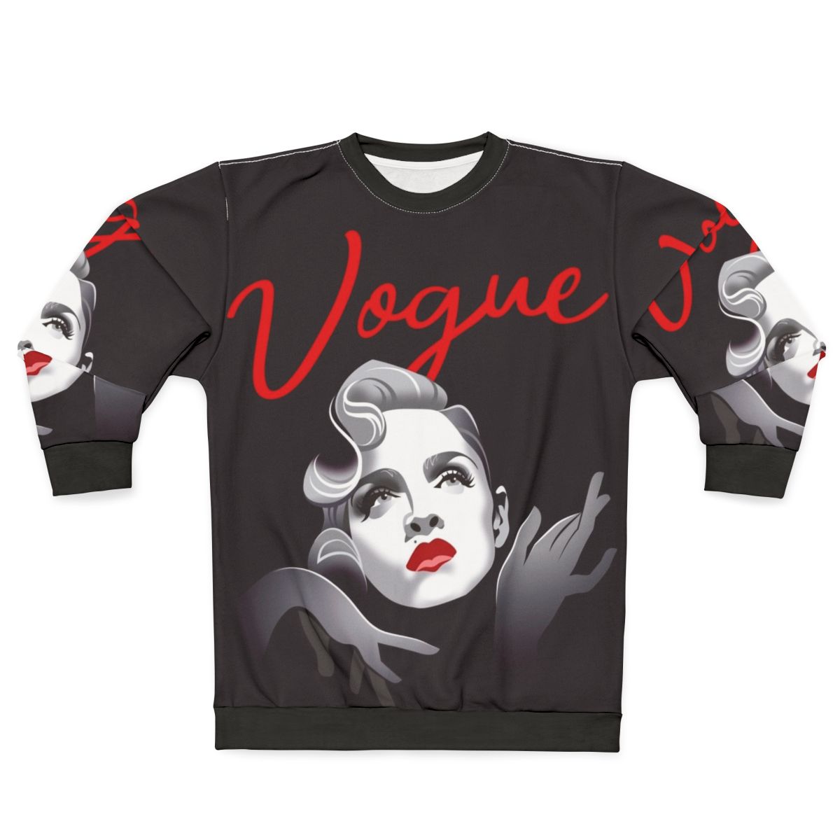 Vibrant Queen Sweatshirt with Pop Art Inspired Design