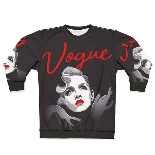 Vibrant Queen Sweatshirt with Pop Art Inspired Design