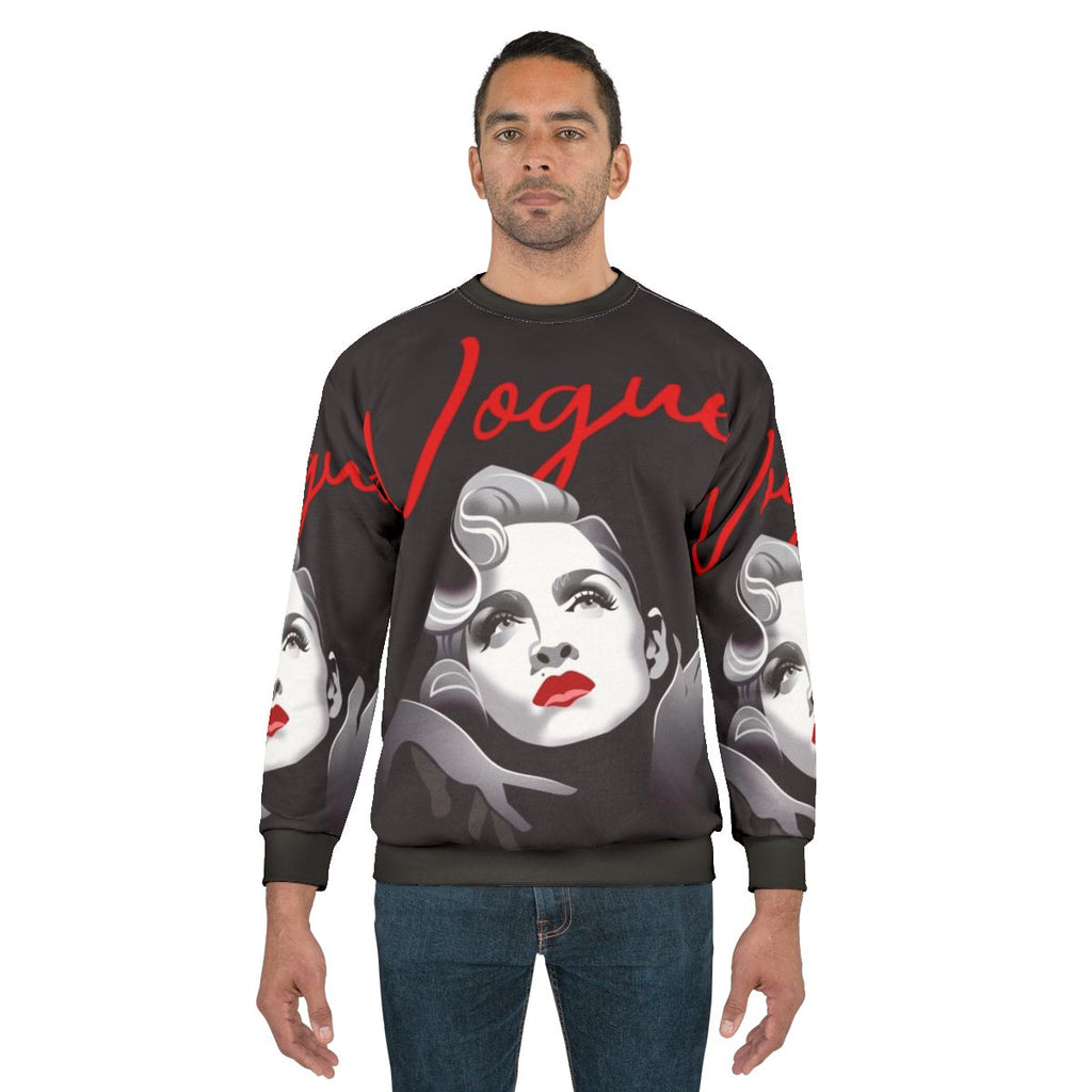 Vibrant Queen Sweatshirt with Pop Art Inspired Design