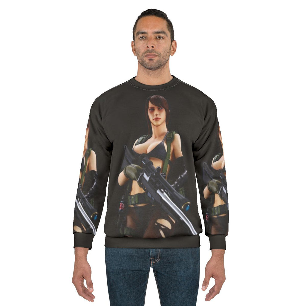 Quiet Pinup Metal Gear Solid Sweatshirt
