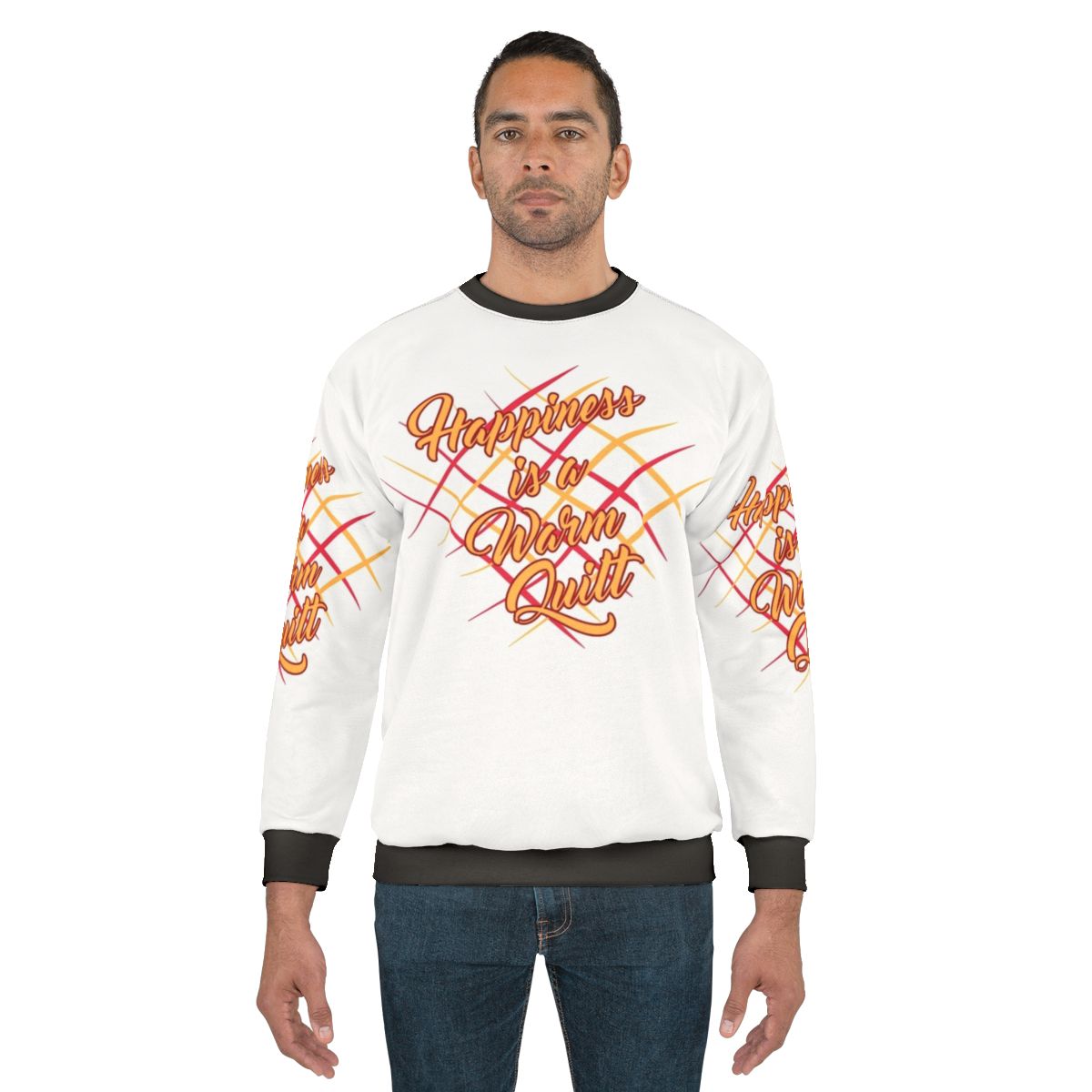 Cozy quilted sweatshirt for fashion-conscious sewists