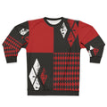 Harley Quinn Diamond Print Sweatshirt