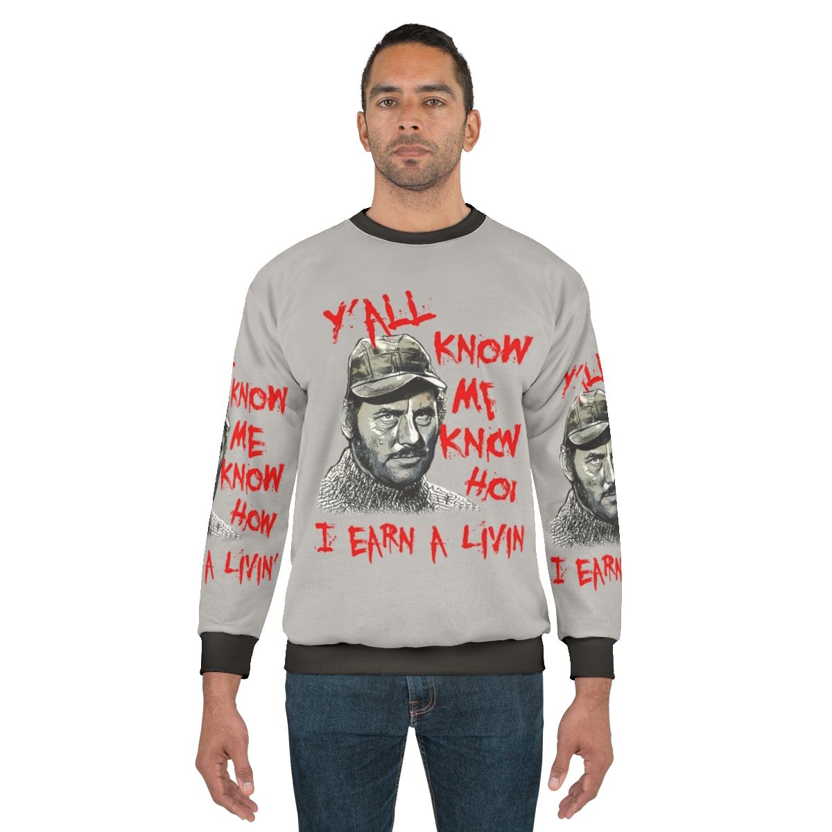 Jaws movie Quint quote sweatshirt
