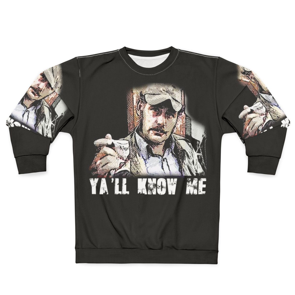 Quint's Jaws Sweatshirt - Classic 80s Movie Apparel