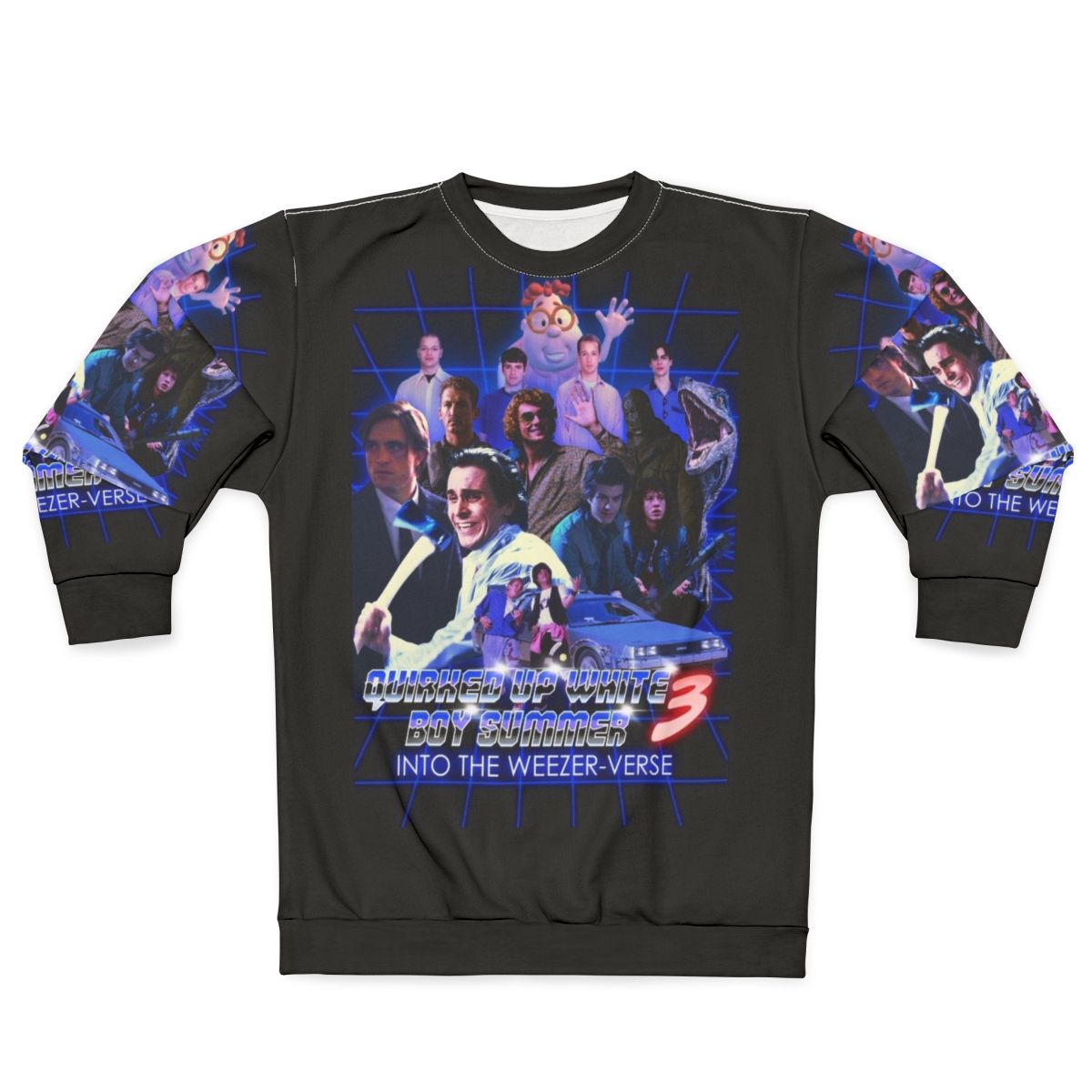 Quirky "White Boy Summer" graphic sweatshirt