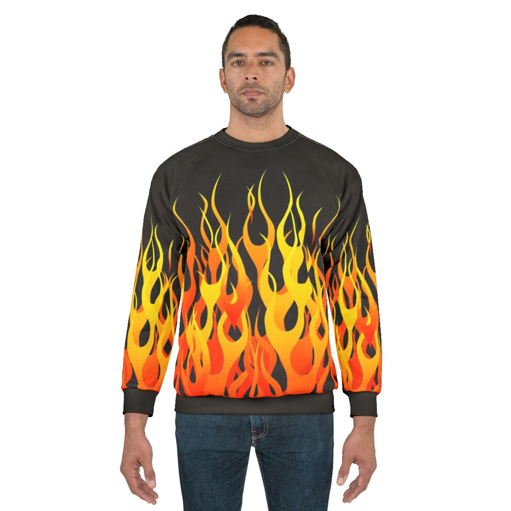 Racing Flames Sweatshirt