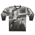 Ragnar Lothbrok Vikings TV Show Black and White Sweatshirt