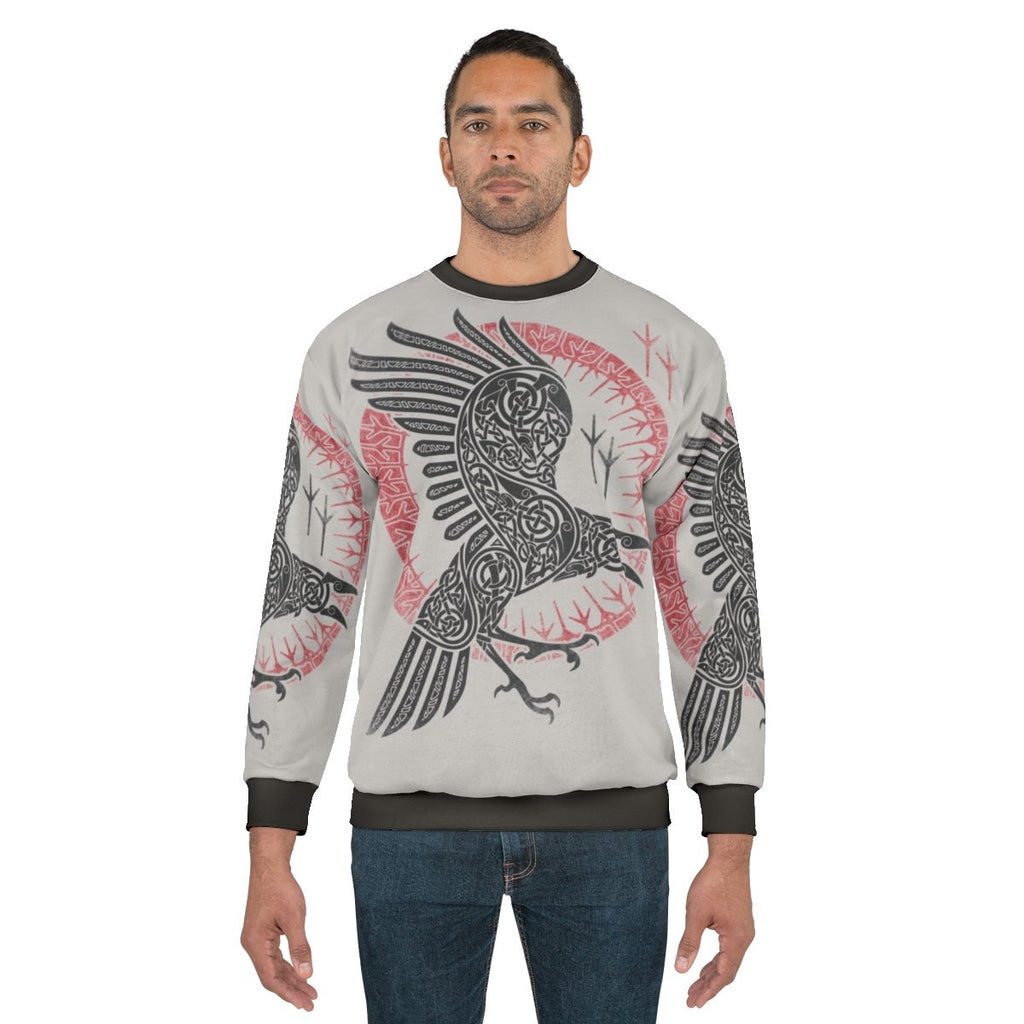 Ragnar's Raven - Scandinavian Mythology Inspired Sweatshirt