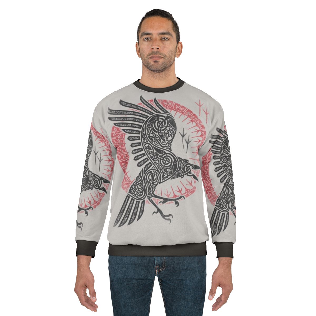 Ragnar's Raven - Scandinavian Mythology Inspired Sweatshirt