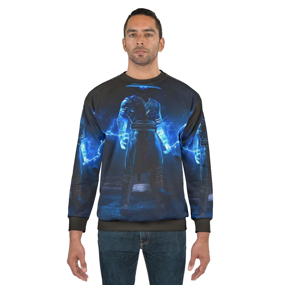 Raiden Thunder God Mortal Kombat Gaming Sweatshirt