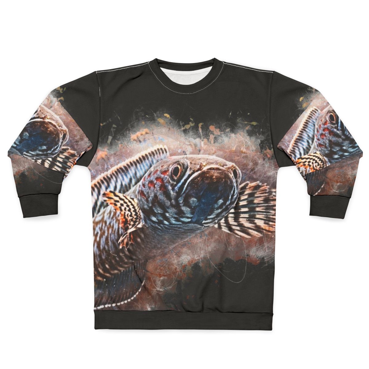 Rainbow Snakehead Channa Bleheri Sweatshirt