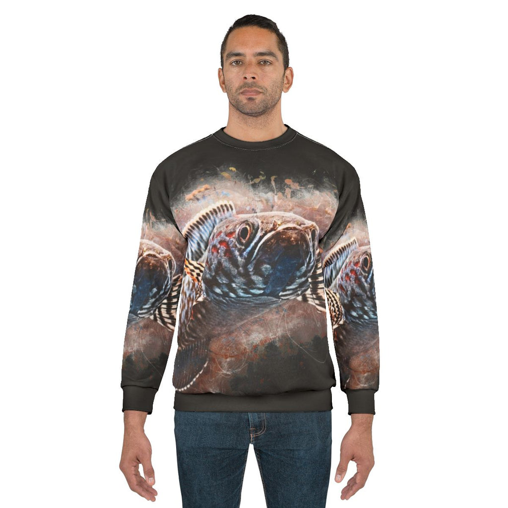 Rainbow Snakehead Channa Bleheri Sweatshirt