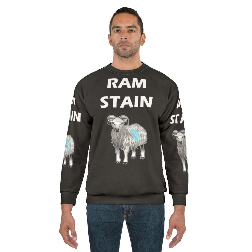 Ram Stain Funny Heavy Metal Sweatshirt