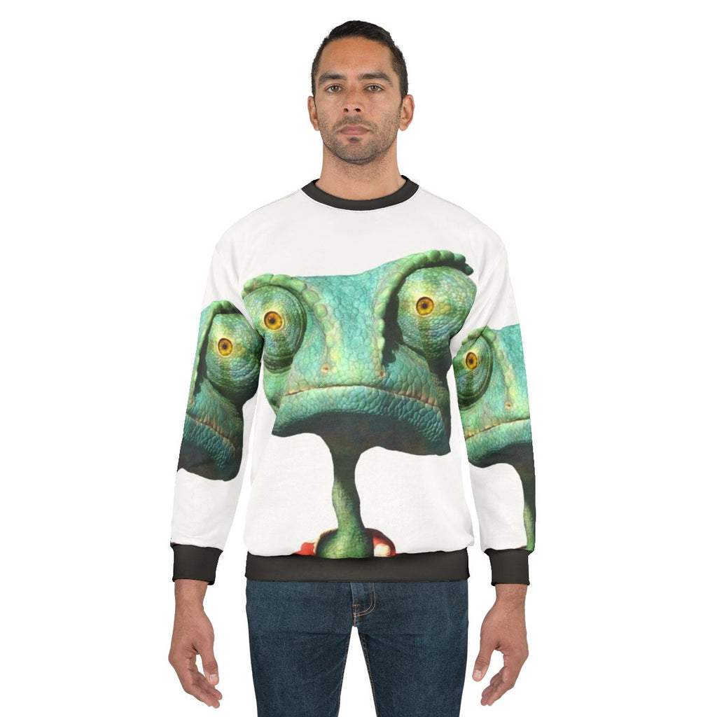 Rango Movie Chameleon Graphic Sweatshirt
