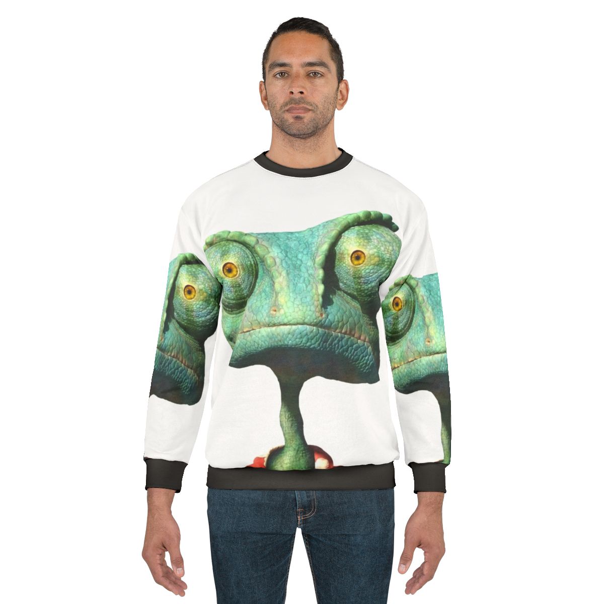 Rango Movie Chameleon Graphic Sweatshirt