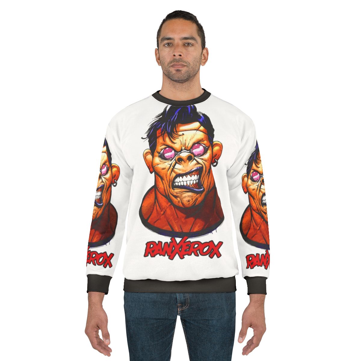 Ranxerox Head Comic Sweatshirt
