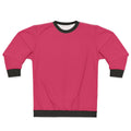 Raspberry Sorbet Sweatshirt with Hot Pink Aesthetic