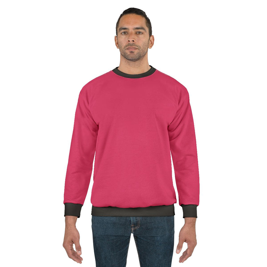 Raspberry Sorbet Sweatshirt with Hot Pink Aesthetic