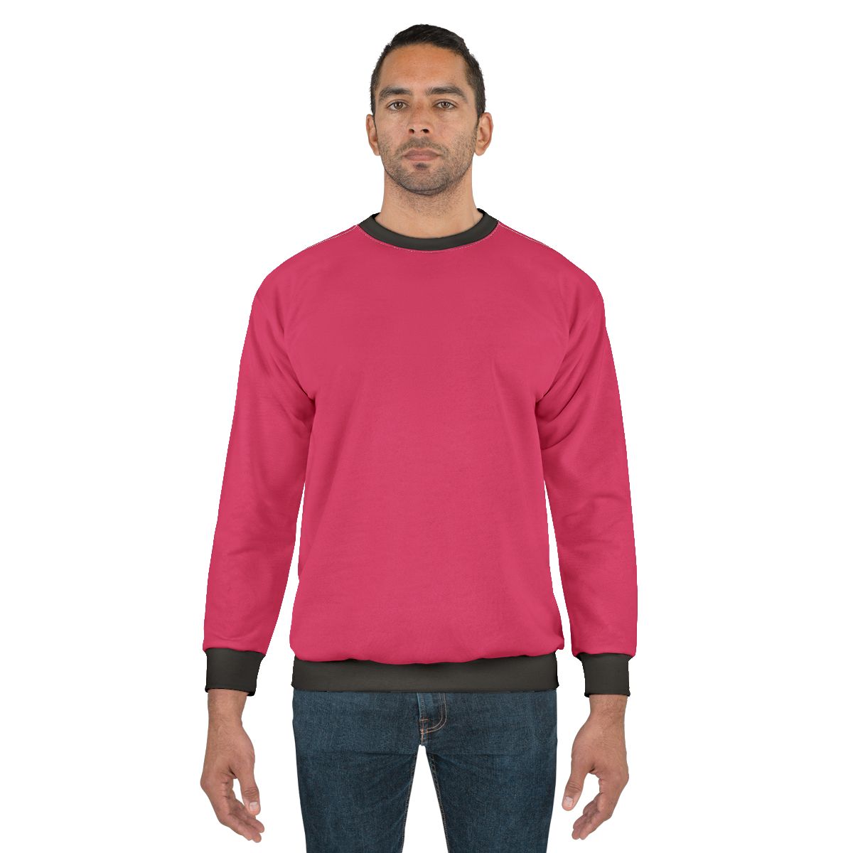 Raspberry Sorbet Sweatshirt with Hot Pink Aesthetic