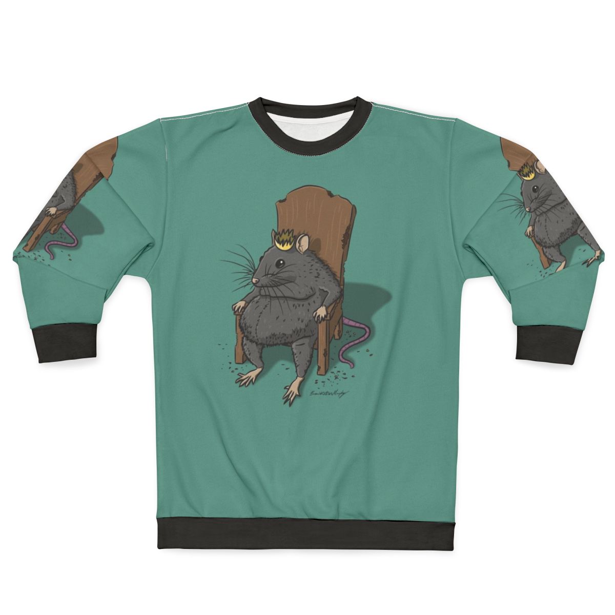 Funny and cute rat king sweatshirt