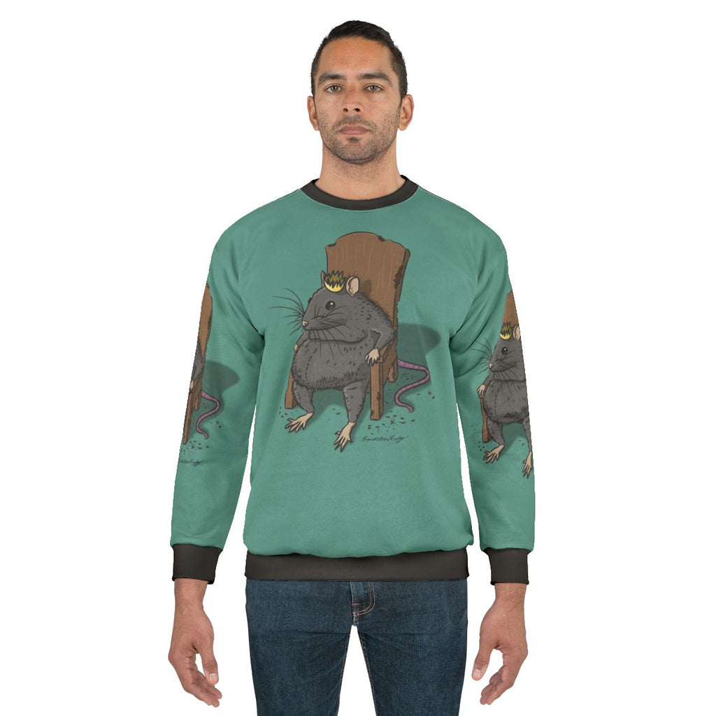 Funny and cute rat king sweatshirt
