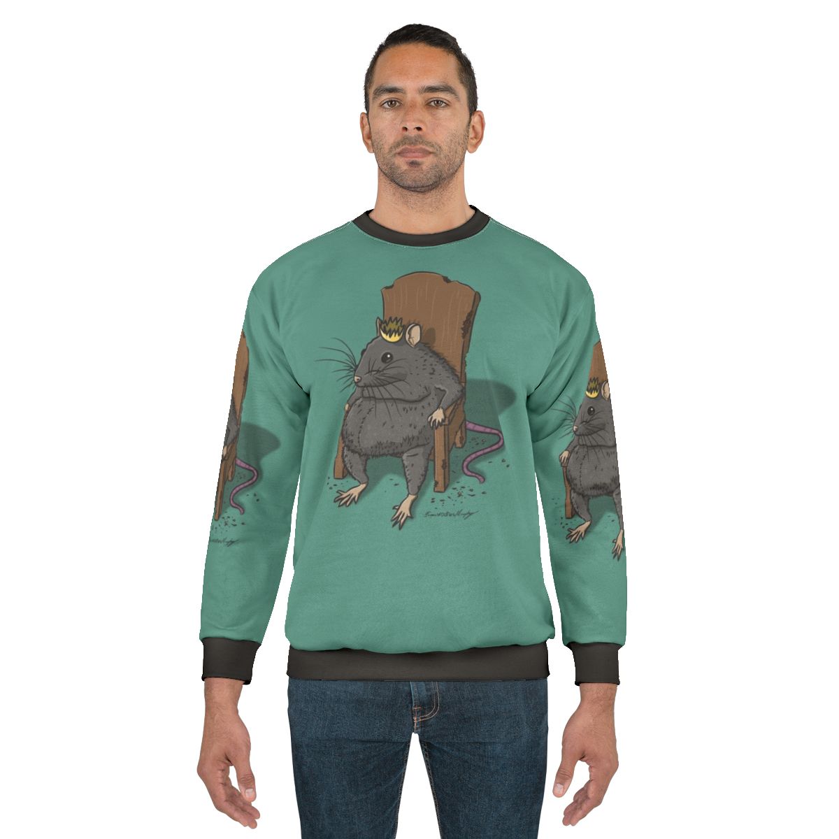 Funny and cute rat king sweatshirt