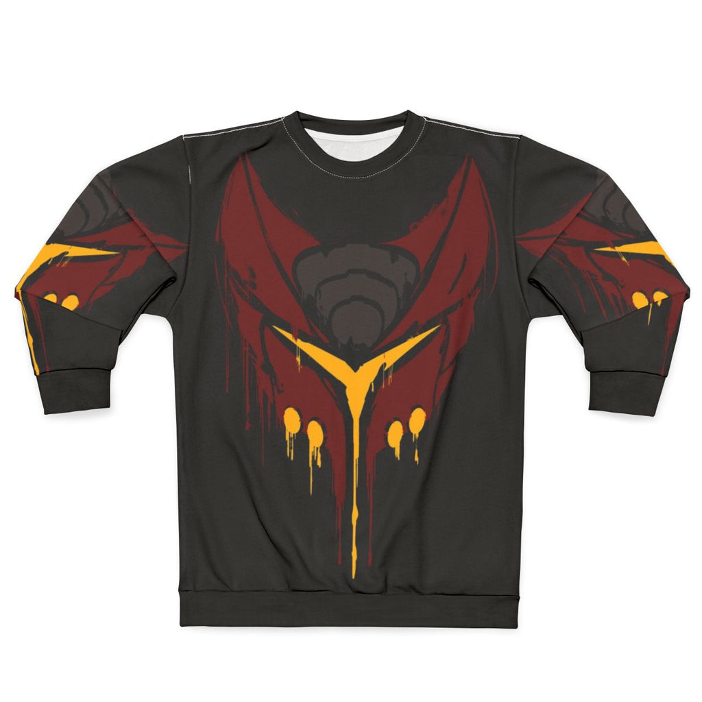 Ratchet and Clank Deadlocked Orange Stencil Sweatshirt