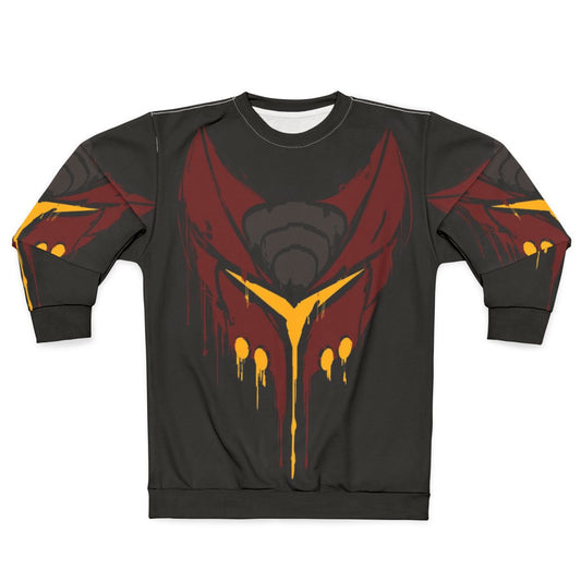 Ratchet and Clank Deadlocked Orange Stencil Sweatshirt