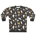 Rats Hooded Sweatshirt with Cute Rat Art Design