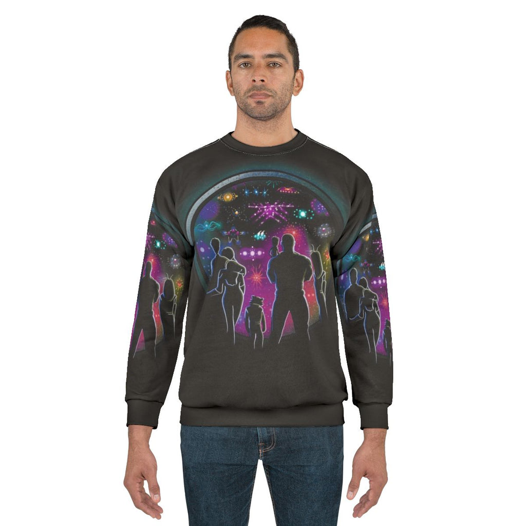 Ravagers Funeral Sweatshirt with Yondu and Guardians of the Galaxy Characters