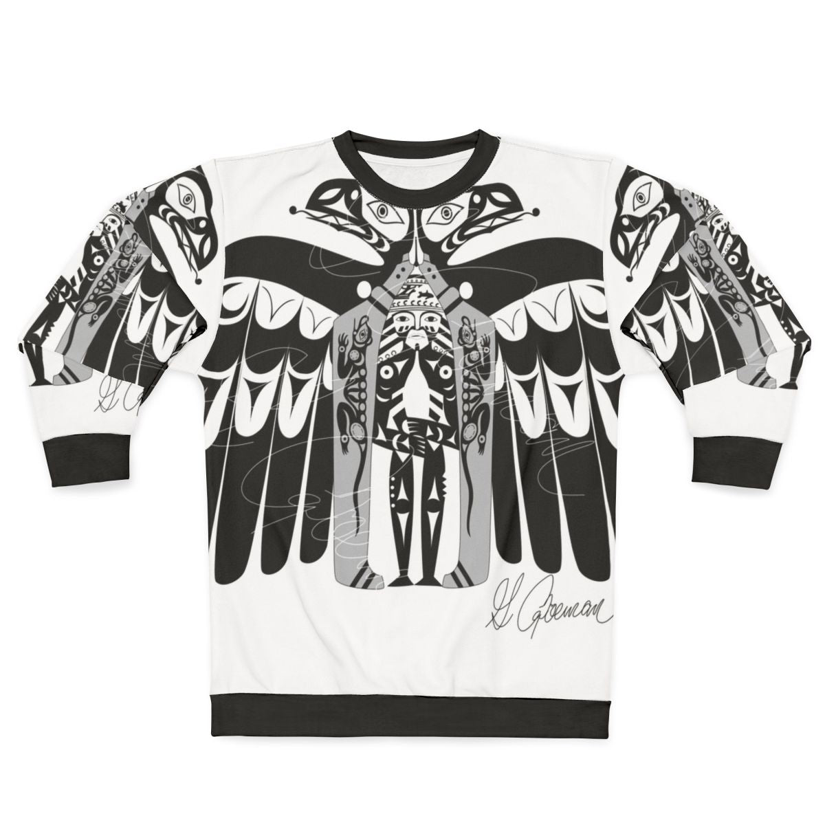 Coastal ravens pacific northwest inspired sweatshirt