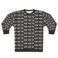 Graphic sweatshirt featuring "Raw Dog Me I'm a Bottom" design for The Boys fans