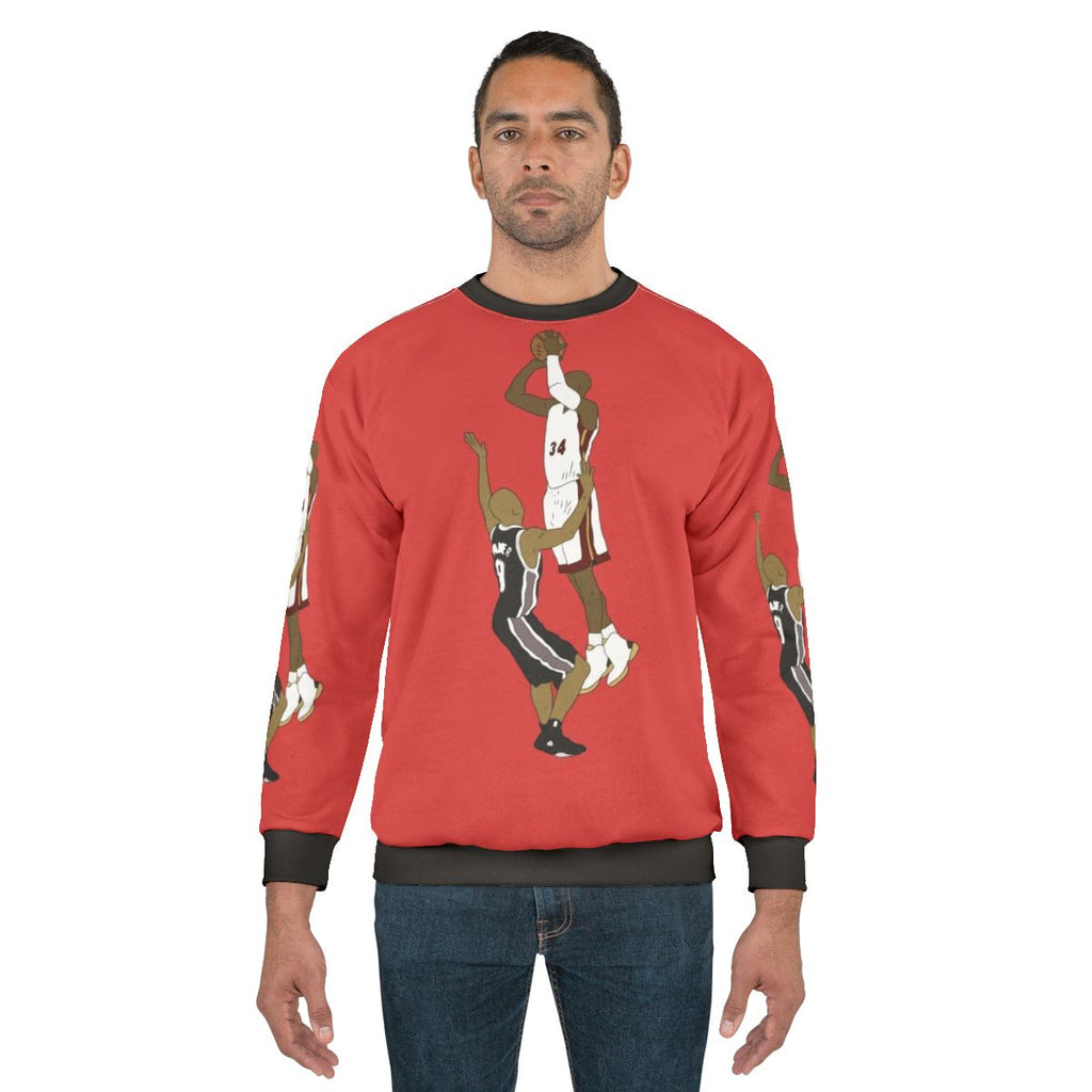 Ray Allen Clutch Shot Basketball Sweatshirt