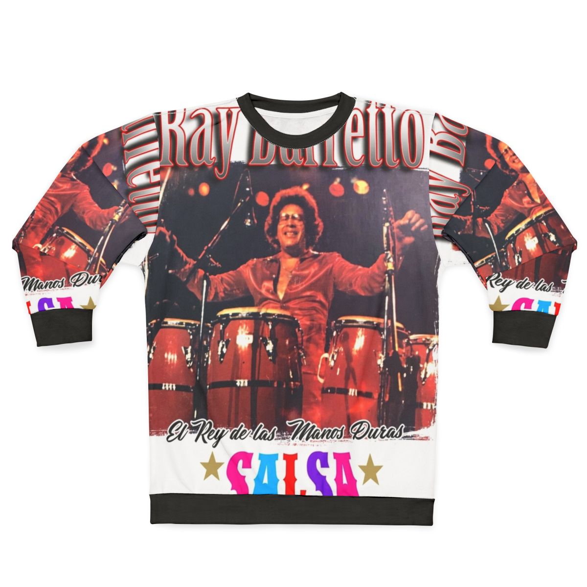 Ray Barretto El Rey De Las Manos Duras Latin Salsa Sweatshirt