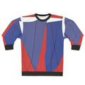 Colorful abstract expressionist sweatshirt inspired by artist Ray Parker