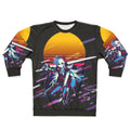 Razor Genshin Impact Retro 80s Style Sweatshirt