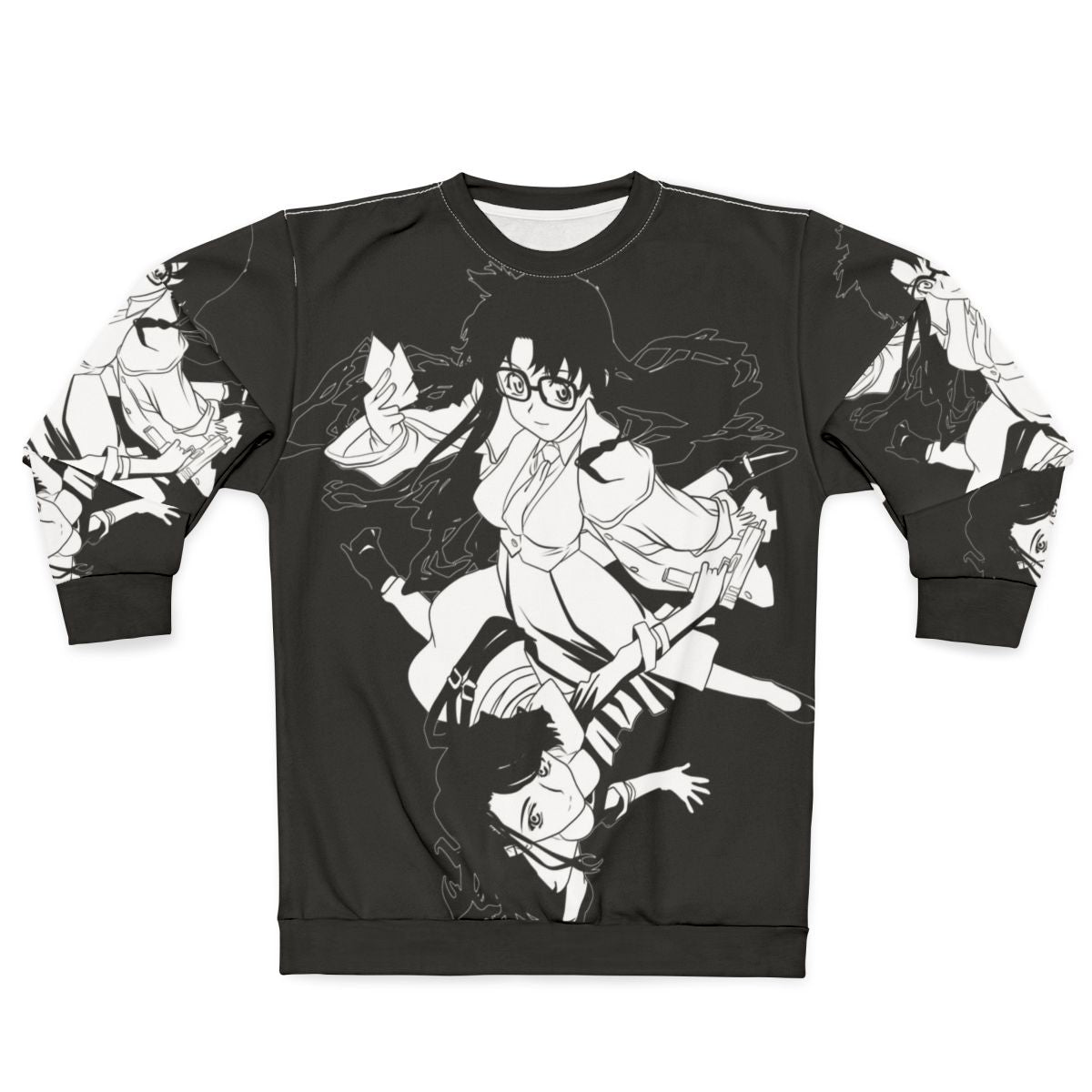 90s Retro "Read or Die" Yomiko Readman Anime Sweatshirt