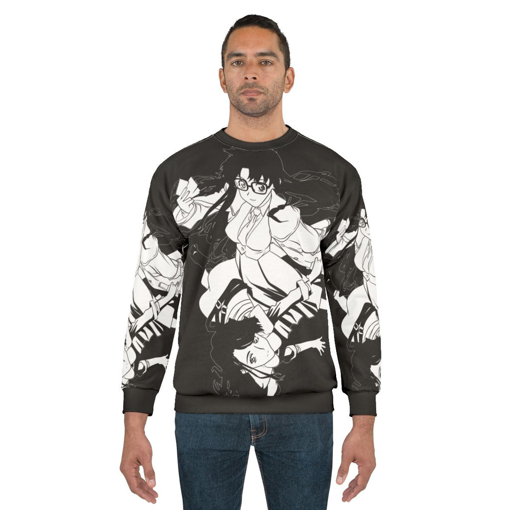 90s Retro "Read or Die" Yomiko Readman Anime Sweatshirt