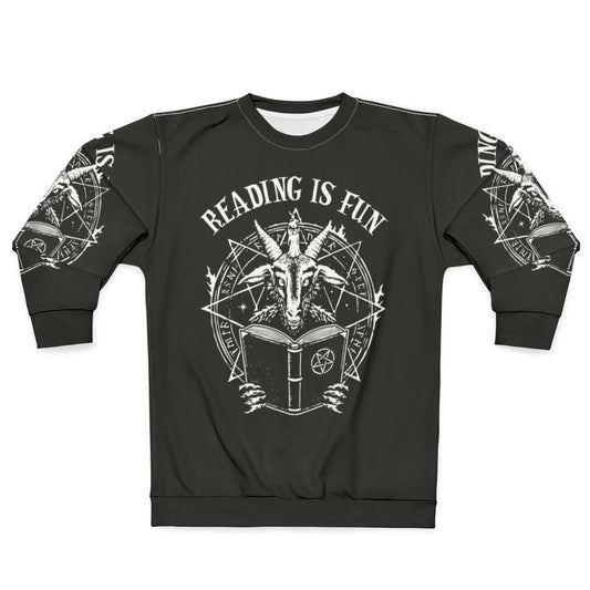 Essential Reading Is Fun Sweatshirt for Bookworms and Literature Lovers