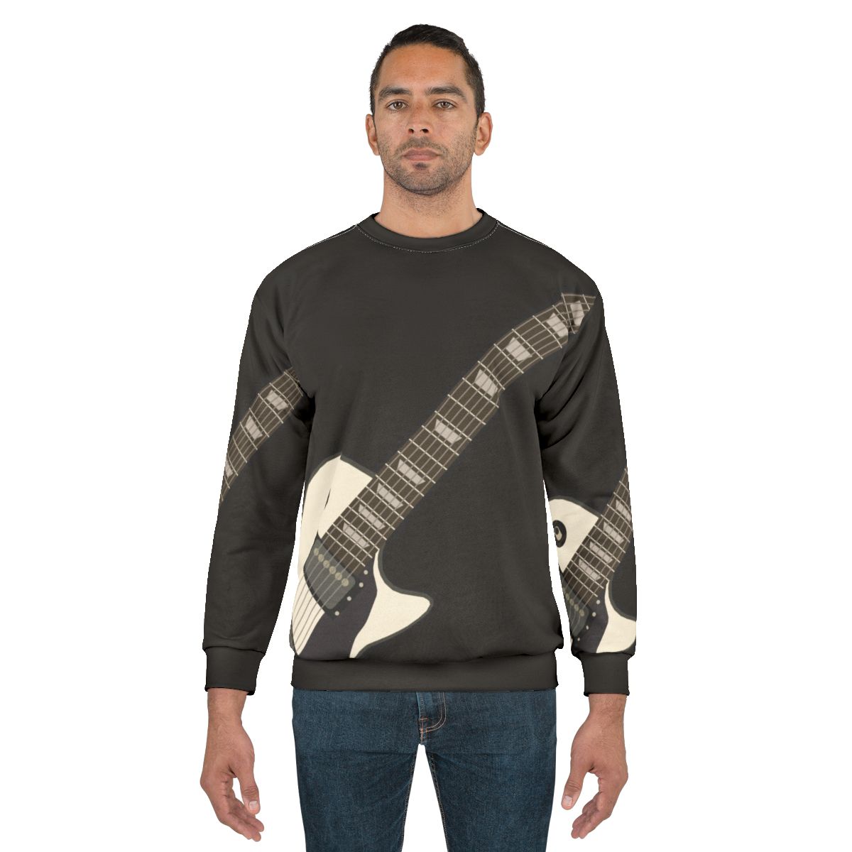 Air Guitar Sweatshirt for Music Lovers