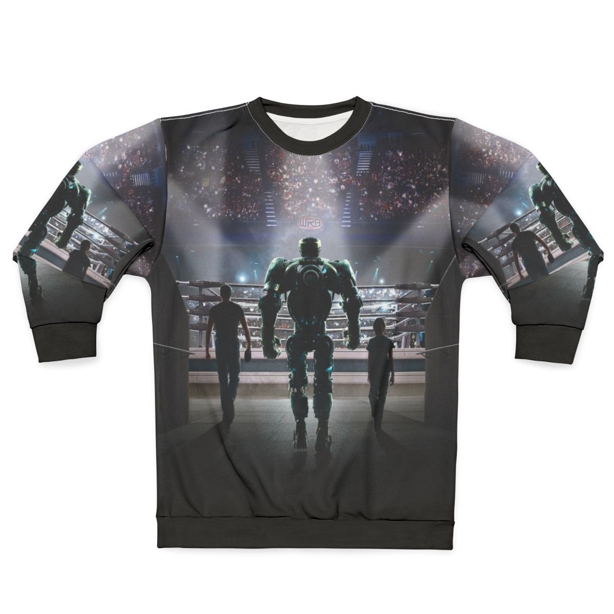 Real Steel Movie Graphic Print Sweatshirt