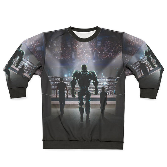 Real Steel Movie Graphic Print Sweatshirt