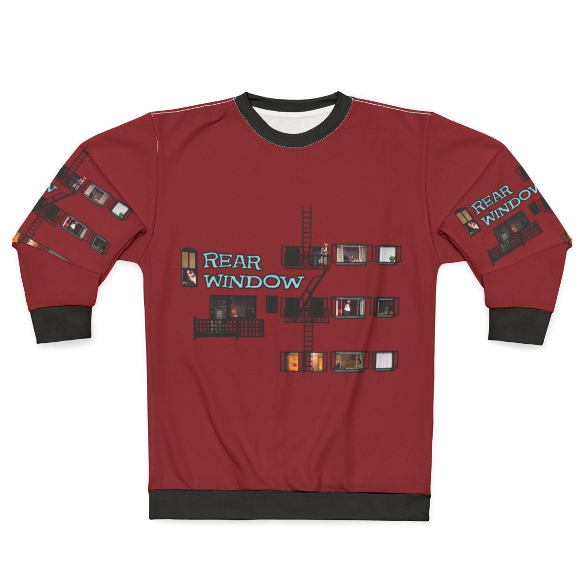 Rear Window Hitchcock Thriller Classic Film Movie Merchandise Sweatshirt
