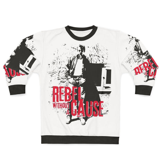 Vintage 'Rebel Without a Cause' Sweatshirt with James Dean Graphic