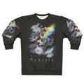 Rebirth Sweatshirt with syber digital art, fantasy, and occult design