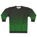 Reboot II Green Sweatshirt with Circuit Board Design