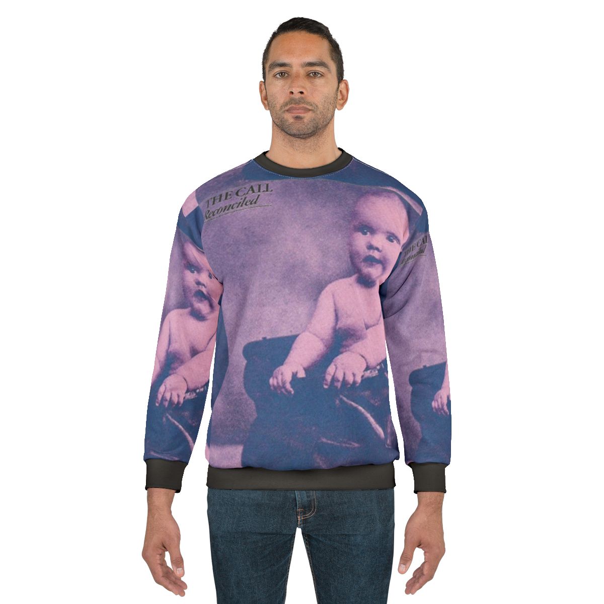 Retro "Reconciled" sweatshirt featuring Michael Been's The Call band