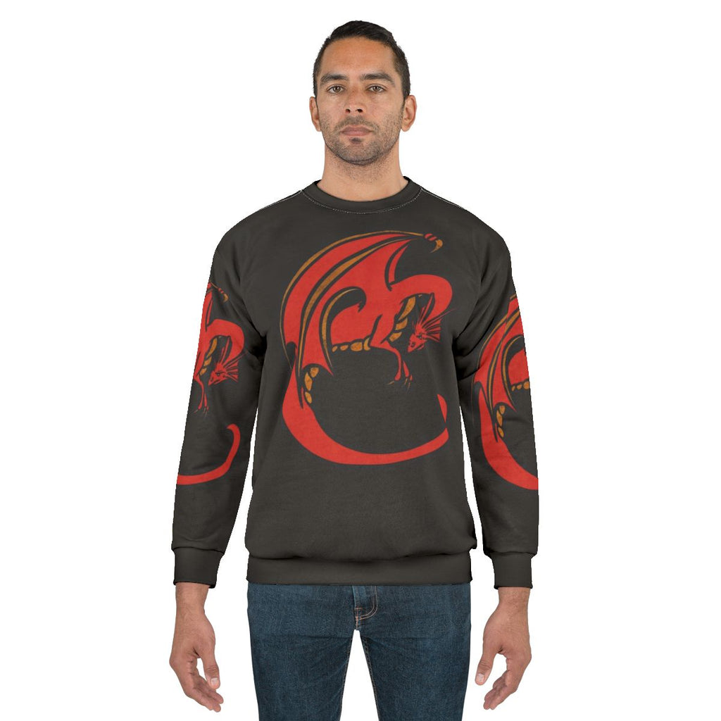 Red Dragon Graphic Sweatshirt