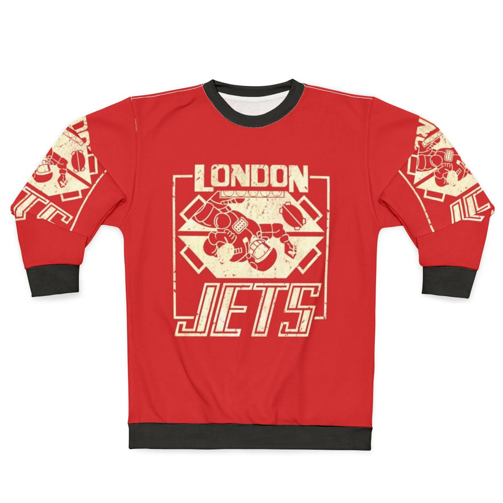 Red Dwarf London Jets Retro Sweatshirt