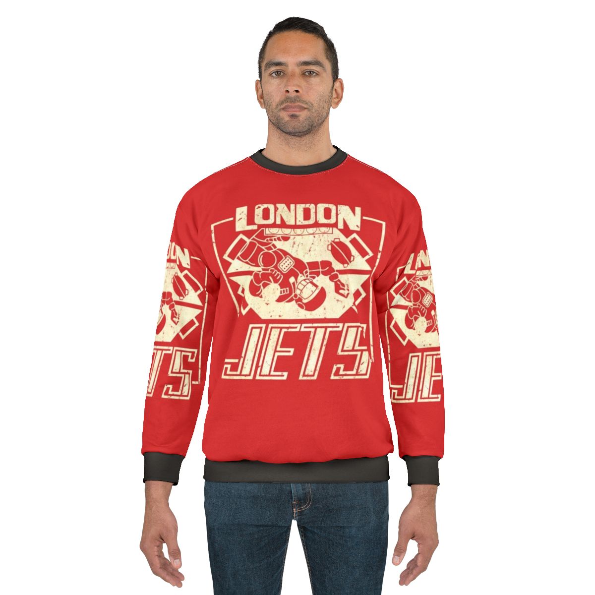 Red Dwarf London Jets Retro Sweatshirt